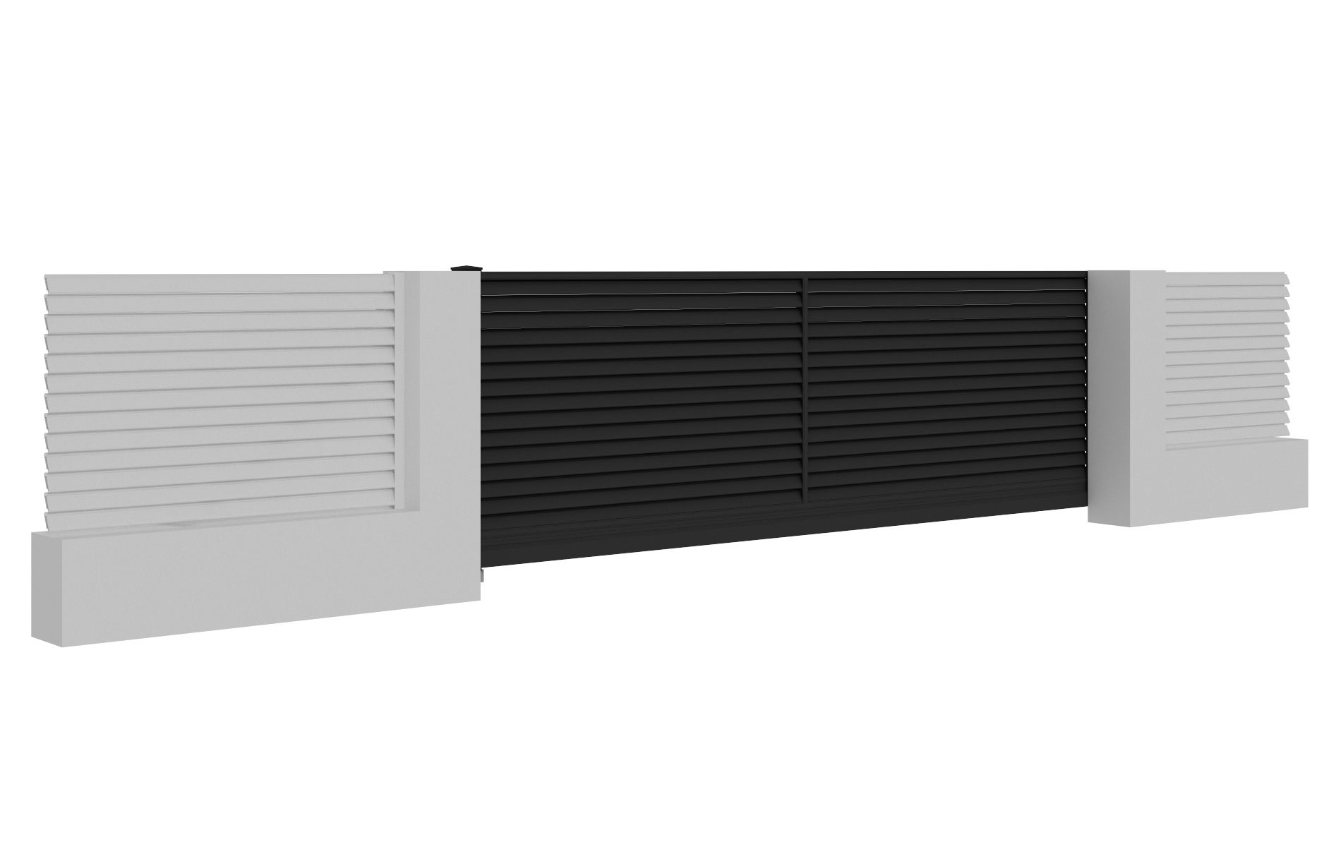 Model samonosné brány